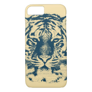 Coques Pour iPhone Tiger Vintage #8