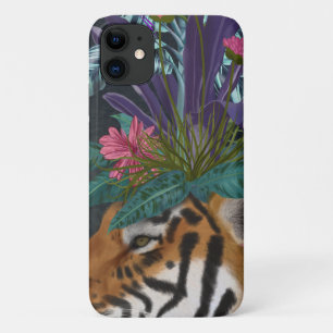 Case-Mate iPhone Case Tigre avec tête tropicale