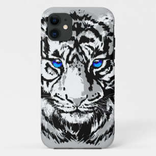 Case-Mate iPhone Case Tigre blanc de Sibérie - Tiger bleu