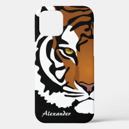 Case-Mate iPhone Case Tigre, chat sauvage sur noir