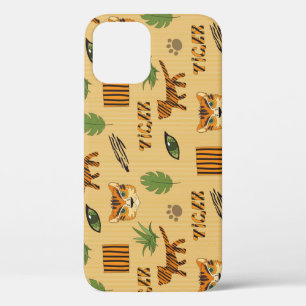 Case-Mate iPhone Case Tigre de dessin animé : Motif des enfants gai.