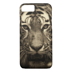 Coques Pour iPhone Tigre en Sepia Tones