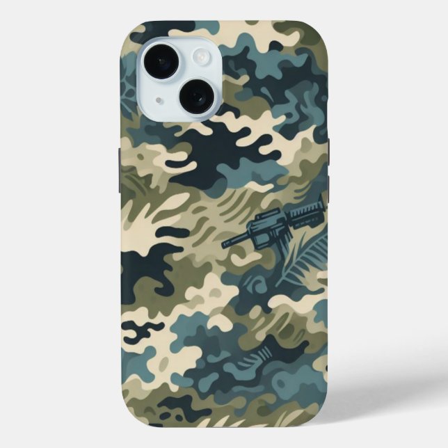 Coques Case-Mate iPhone Timber Duck Camo Classic patern (Verso)