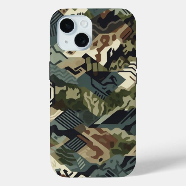 Coques Case-Mate iPhone Timber Duck Camo Classic patern (Verso)
