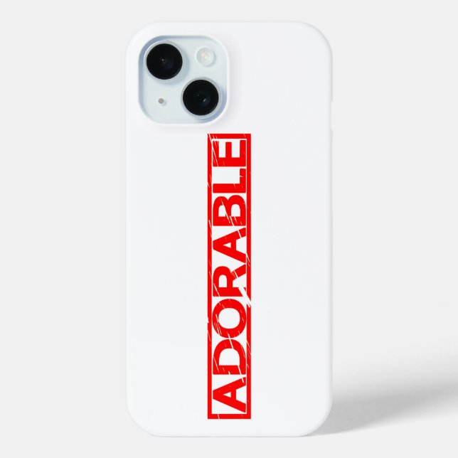 Coques Case-Mate iPhone Timbre adorable (Verso)
