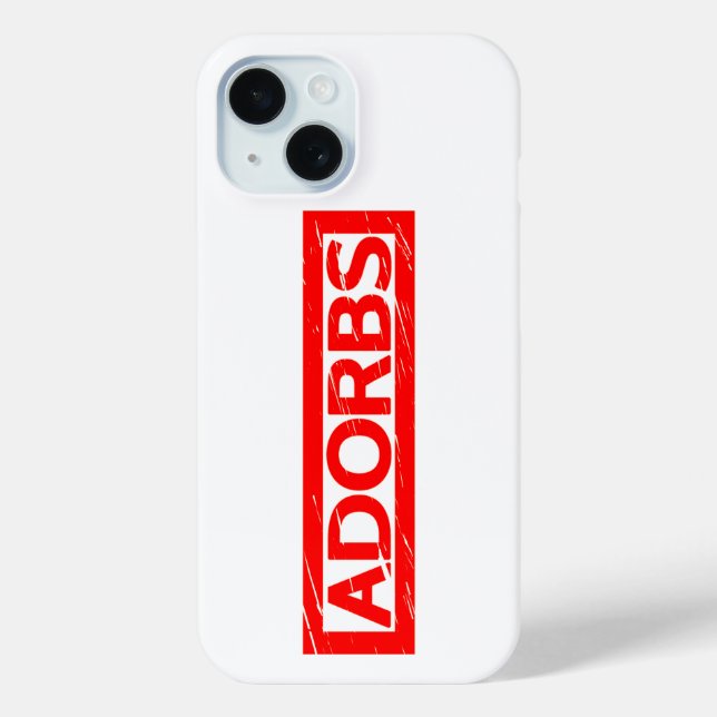 Coques Case-Mate iPhone Timbre Adorbs (Verso)