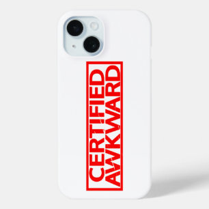 Coque Pour iPhone 15 Timbre Awkward Certifié