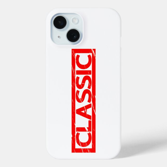 Coques Case-Mate iPhone Timbre classique (Verso)