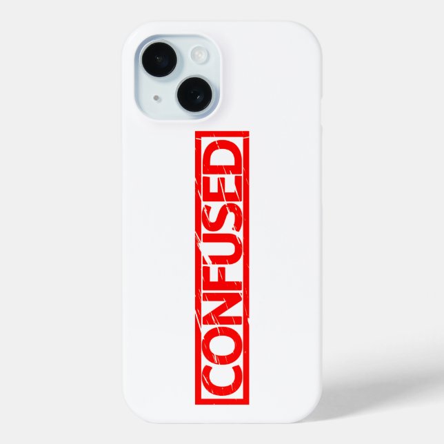 Coques Case-Mate iPhone Timbre confuse (Verso)