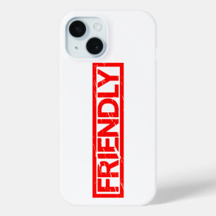 Coque Pour iPhone 15 Timbre convivial