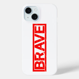Coque Pour iPhone 15 Timbre courageux