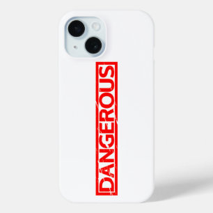 Coque Pour iPhone 15 Timbre dangereux
