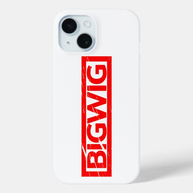 Coques Case-Mate iPhone Timbre de Bigwig (Verso)