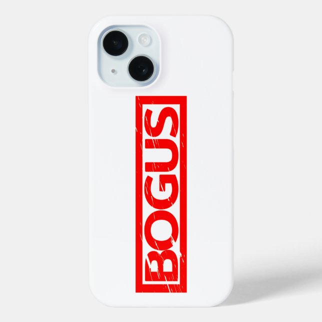 Coques Case-Mate iPhone Timbre de Bogus (Verso)