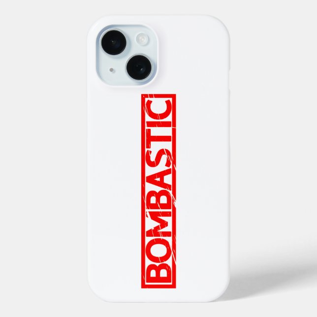 Coques Case-Mate iPhone Timbre de Bombastic (Verso)