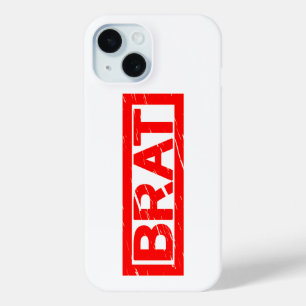 Coque Pour iPhone 15 Timbre de Brat