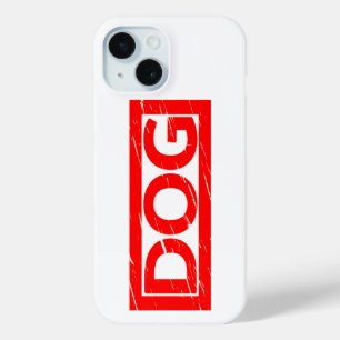 Coque Pour iPhone 15 Timbre de chien