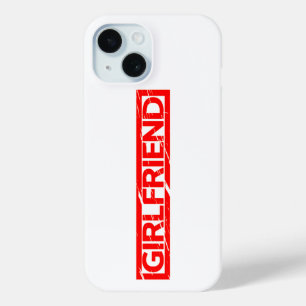 Coque Pour iPhone 15 Timbre de copine