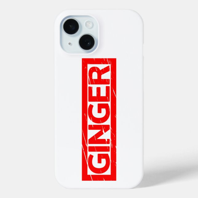 Coques Case-Mate iPhone Timbre de gingembre (Verso)