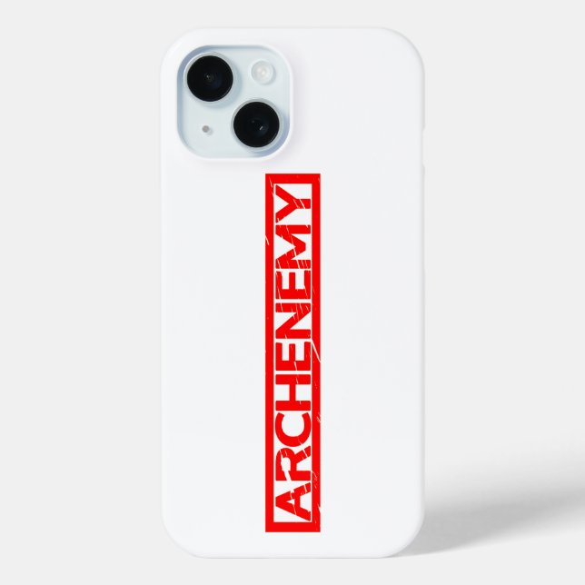 Coques Case-Mate iPhone Timbre de l'archennemi (Verso)