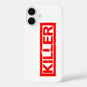 Coques iPhone 16 Timbre de tueur