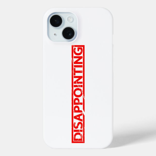 Coques Case-Mate iPhone Timbre décevant (Verso)