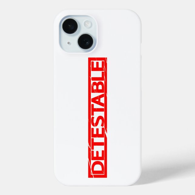 Coques Case-Mate iPhone Timbre détectable (Verso)