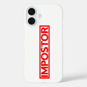 Coques iPhone 16 Timbre d'imposteur