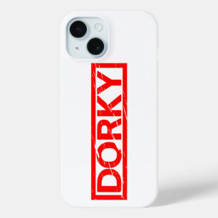 Coque Pour iPhone 15 Timbre doré