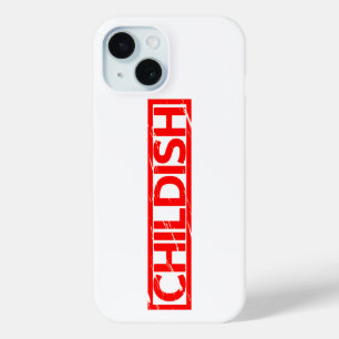 Coque Pour iPhone 15 Timbre enfant