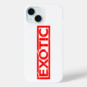 Coque Pour iPhone 15 Timbre exotique