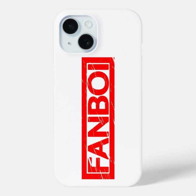 Coques Case-Mate iPhone Timbre Fanboi (Verso)