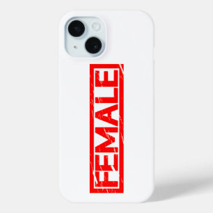 Coque Pour iPhone 15 Timbre féminin