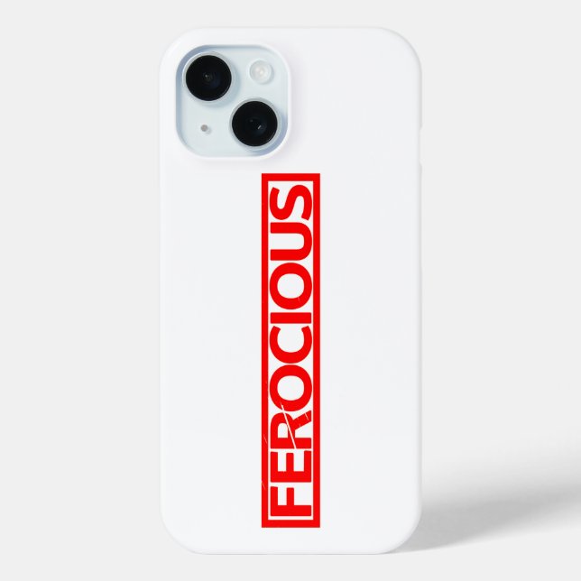 Coques Case-Mate iPhone Timbre féroce (Verso)