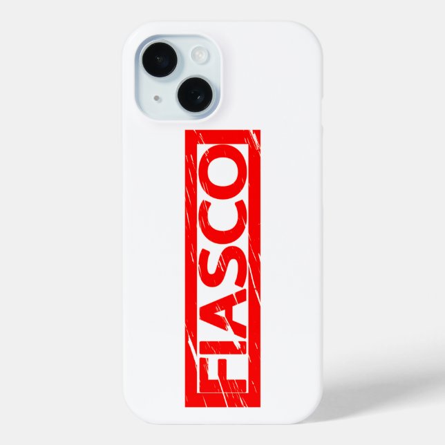 Coques Case-Mate iPhone Timbre Fiasco (Verso)