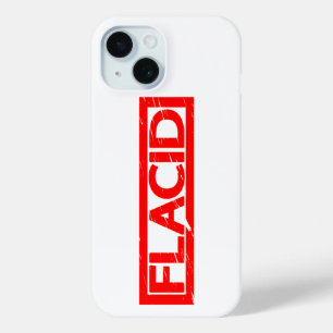 Coque Pour iPhone 15 Timbre Flacé