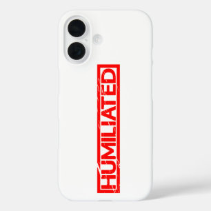 Coques iPhone 16 Timbre Humilié