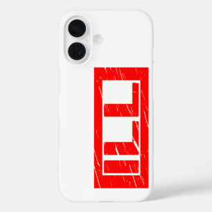 Coques iPhone 16 Timbre incorrect
