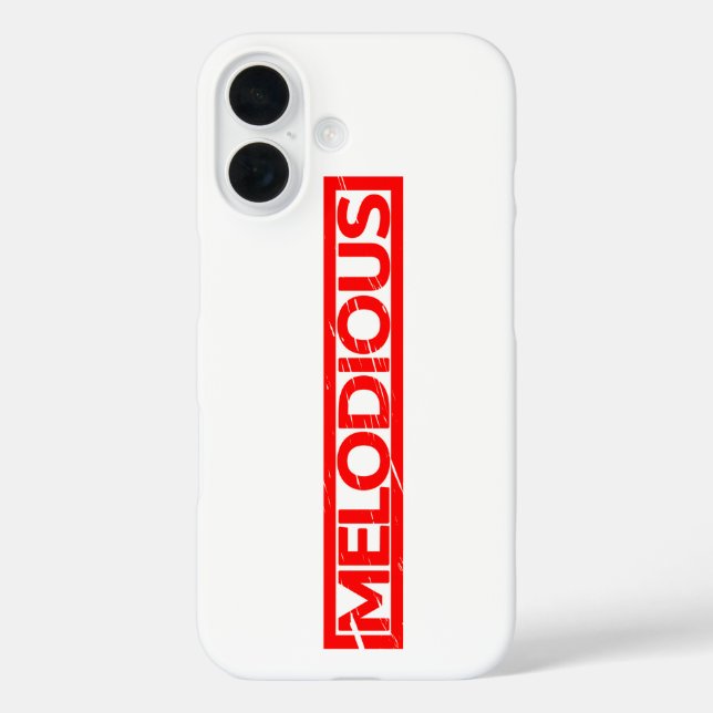 Coques Case-Mate iPhone Timbre mélodieux (Verso)