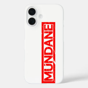 Coques iPhone 16 Timbre Mundane