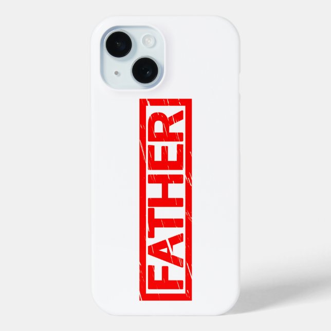 Coques Case-Mate iPhone Timbre Papa (Verso)