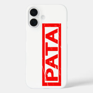 Coques iPhone 16 Timbre Pata