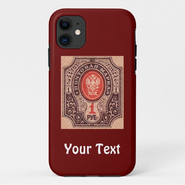 Coques Case-Mate iPhone Timbre-poste de la Russie tsariste (Dos)