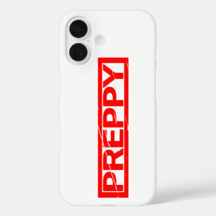 Coques iPhone 16 Timbre préppy