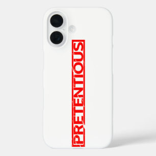 Coques iPhone 16 Timbre prétentieux