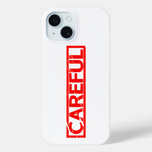 Coque Pour iPhone 15 Timbre prudent