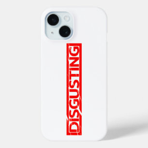 Coque Pour iPhone 15 Timbre répugnant