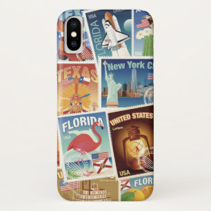 Case-Mate iPhone Case Timbres-poste des Etats-Unis
