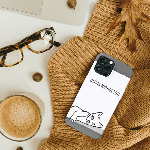 Case-Mate iPhone Case Tirage de ligne personnalisé Kitty Cat
