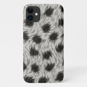 Case-Mate iPhone Case Tissu de fourrure noir blanc Arrière - plan-65430